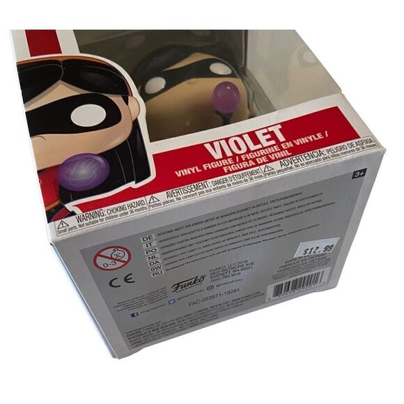Funko Pop! The Incredibles #365 Violet Vinyl Figure - Picture 5 of 8